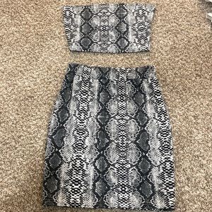 Snakeskin 2 piece set